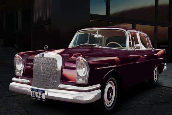 Ретро автомобиль Mercedes-Benz W111