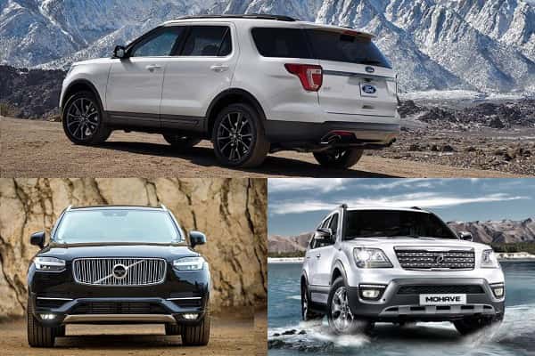 7-ми местные кроссоверы Kia, Ford, Volvo