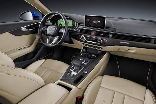 Салон Audi A4 Sedan 2017 года