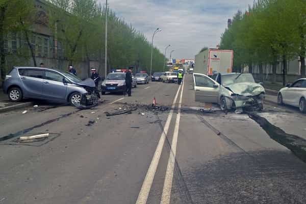 Аварии на встречной полосе