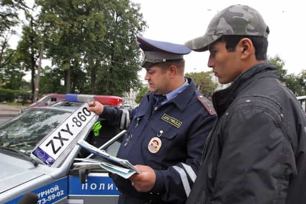 Автомобили с иностранными номерами