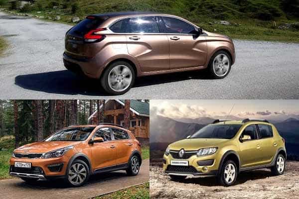 Хэтчбеки повышенной проходимости: Lada XRAY, Renault Sandero Stepway, Kia Rio X-Line