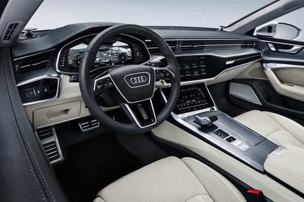 Салон Audi A5 Sportback 2 поколения