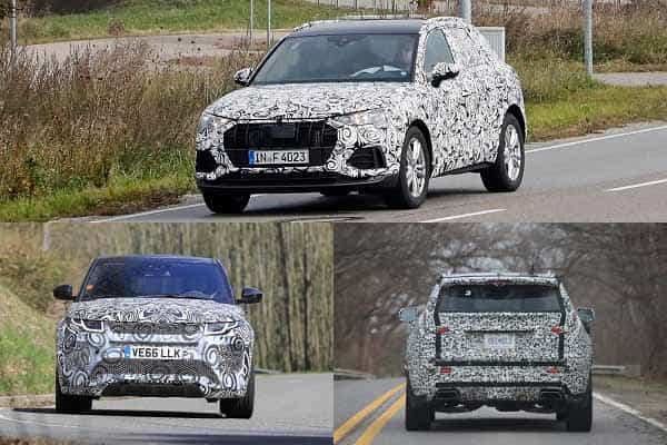 Audi Q3, Range Rover Evoque, Cadillac XT4