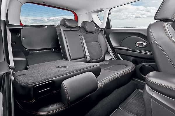 Задний ряд Kia Soul 2017