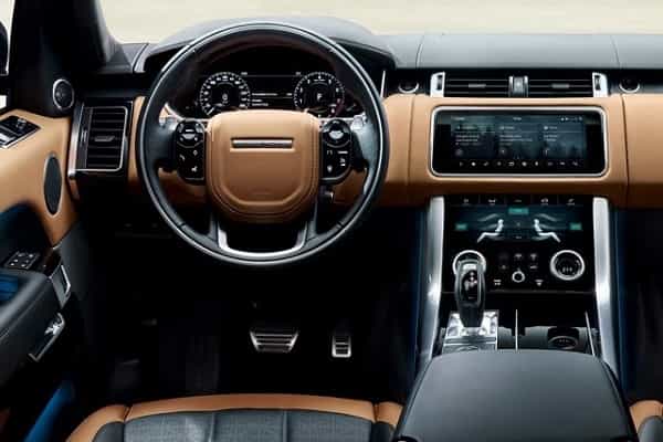Салон Range Rover Sport SVR 2018
