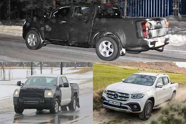 Isuzu D-MAX, Toyota Tundra, Mercedes-Benz X-Class