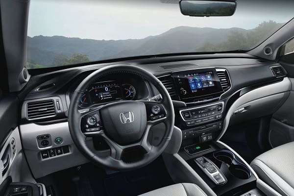 Салон Honda Pilot 2019 года