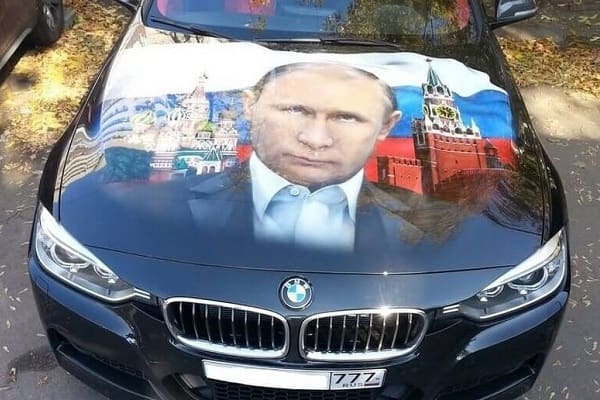 Аэрография на капоте