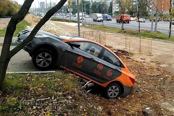 ДТП каршеринговой машины