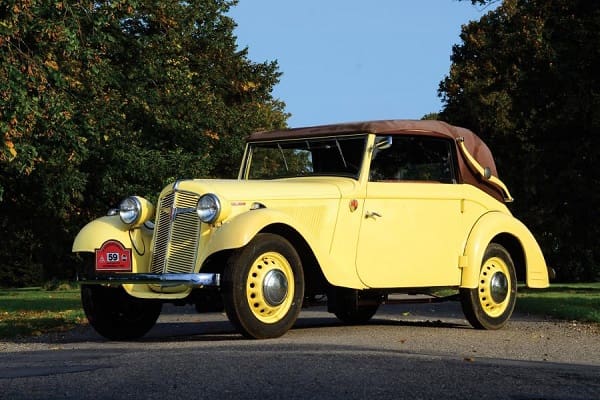 Adler Trumpf Junior 1937 года