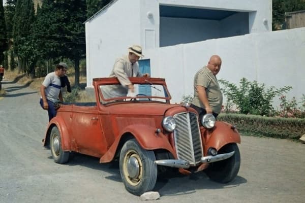 Adler Trumpf Junior 1937 года Никулина